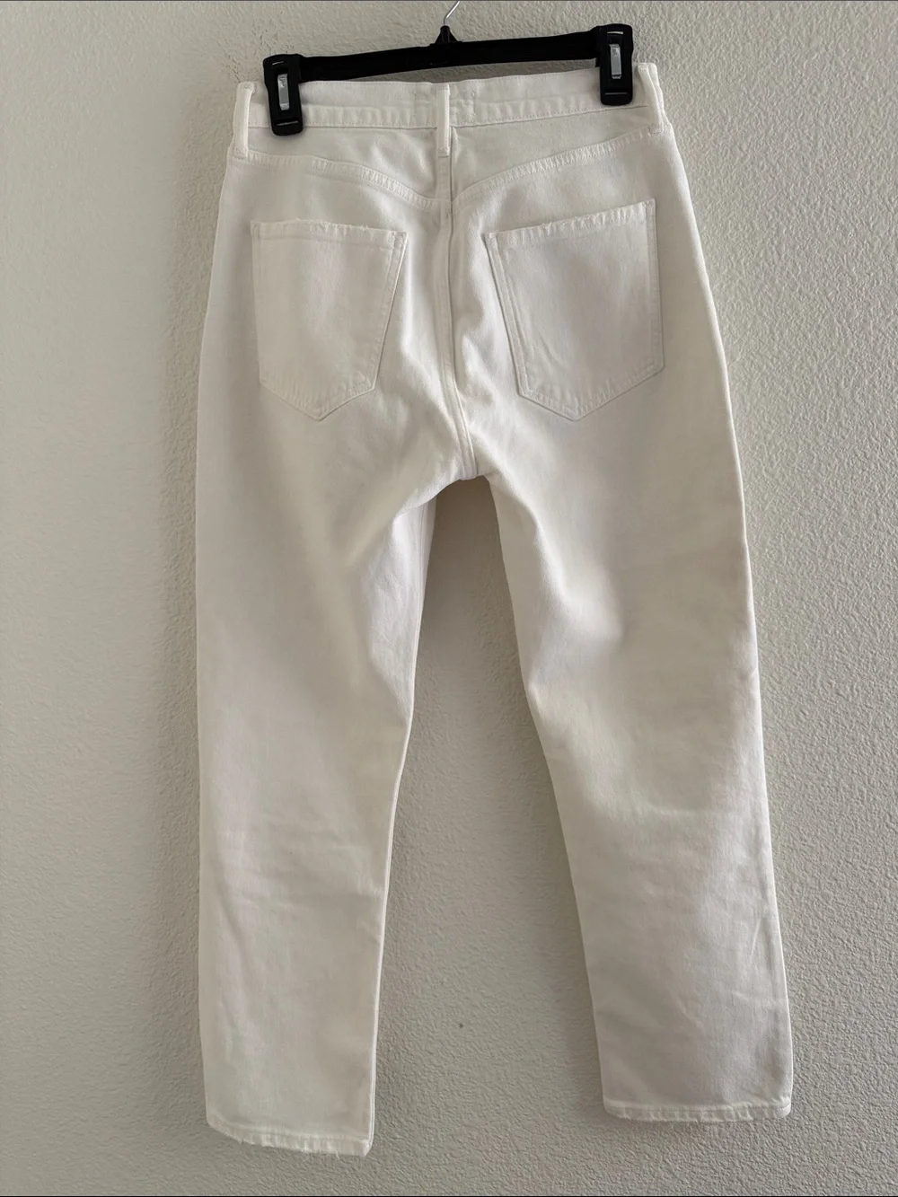 Agolde Riley Crop Jeans White Size 27